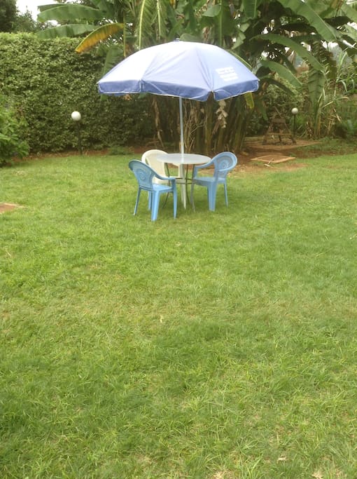 Front Garden with seats to relax