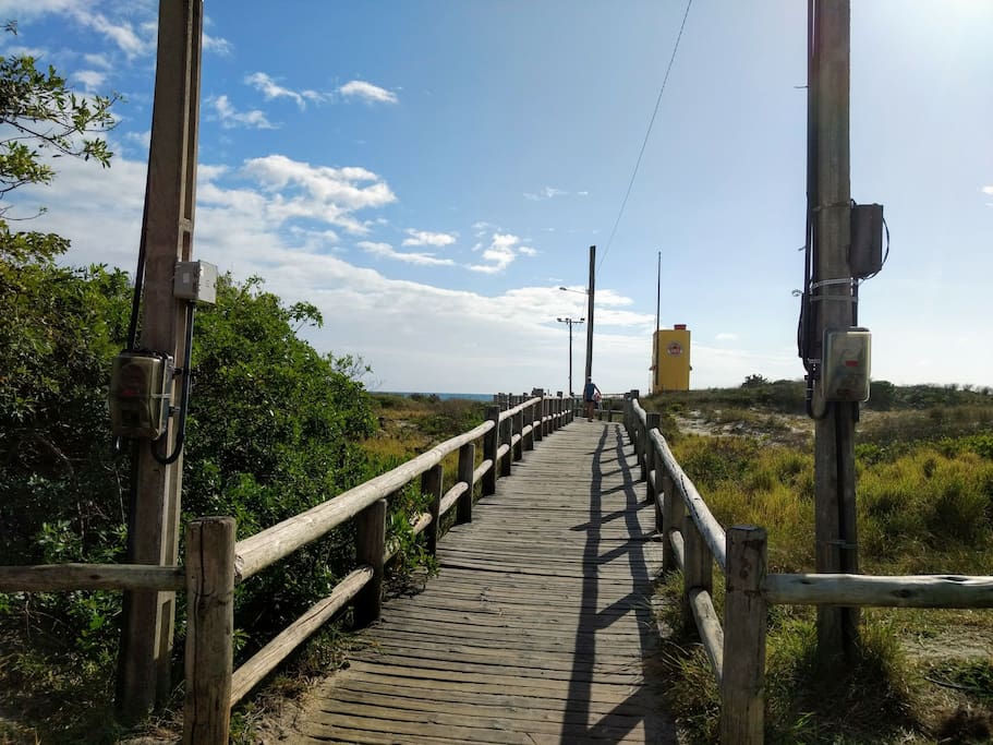 Entrada para a Praia dos Ingleses