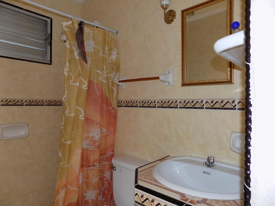 Baño privado de la habitación