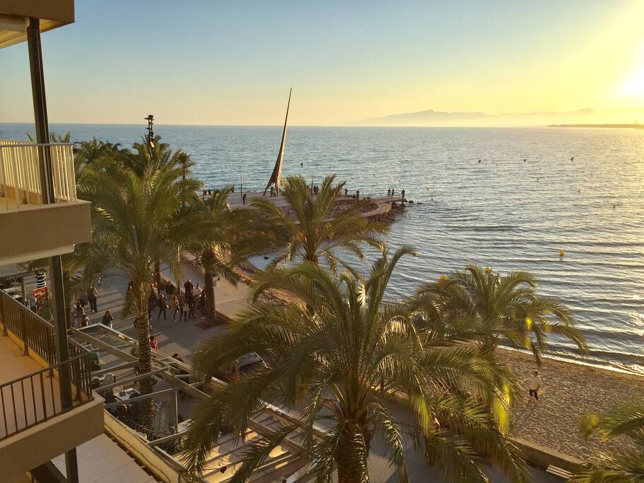 Vista del balcon