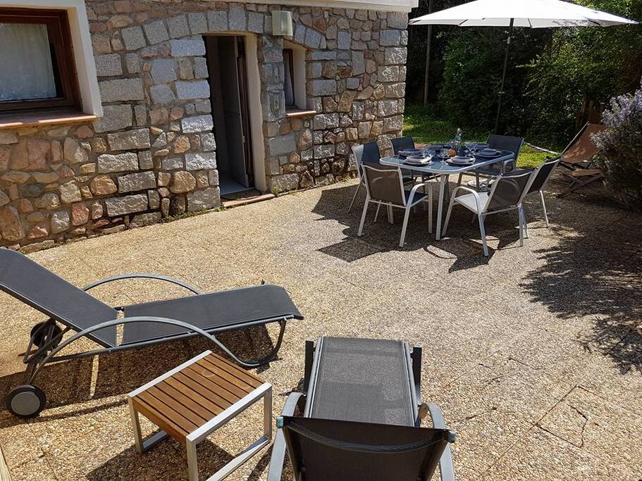 Terrasse privative...