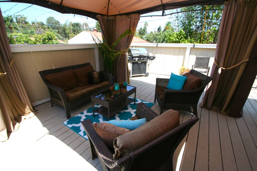 BBQ area