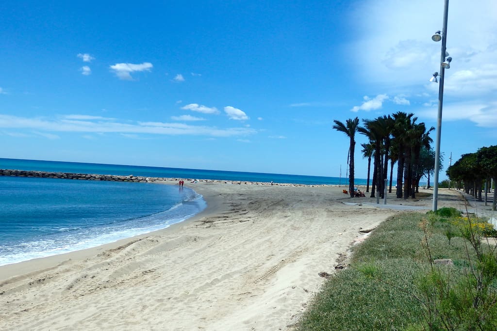 playa a 240 m de la villa