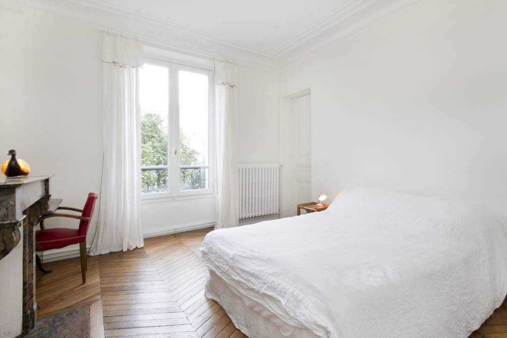 The master bedroom