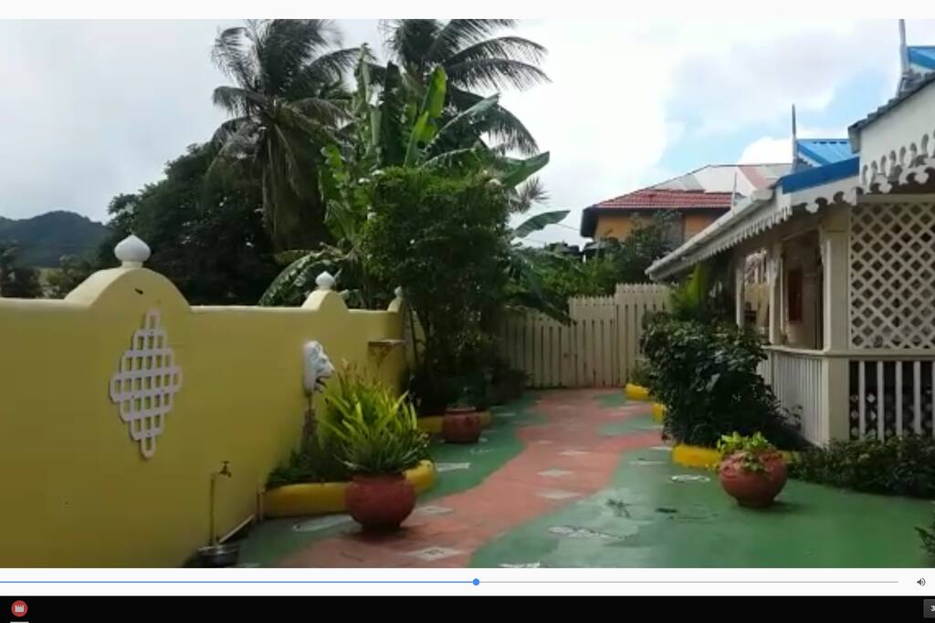 Garden area