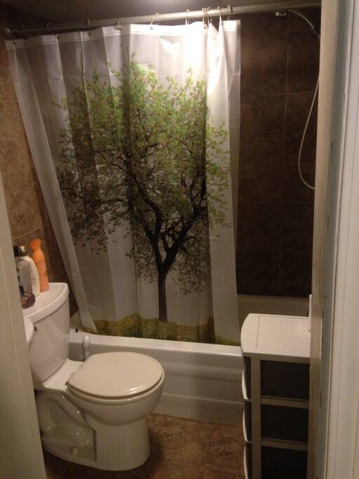 Clean bathroom