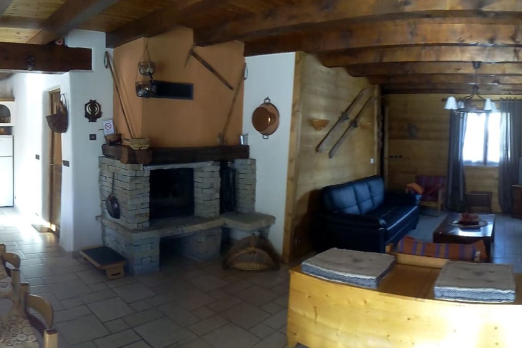Panorama de la pièce à vivre