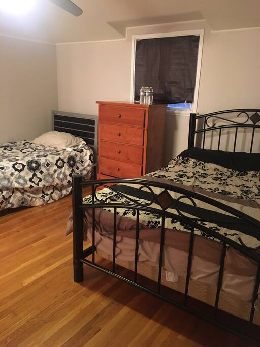 2 beds w private bath