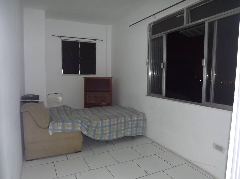 quarto confortável