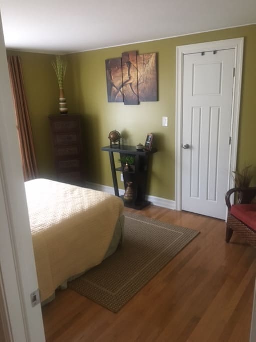 Entrance of guest bedroom