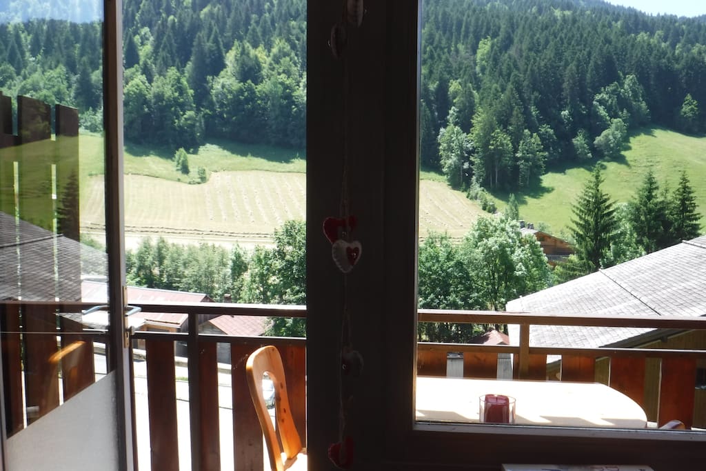 Vue côté balcon