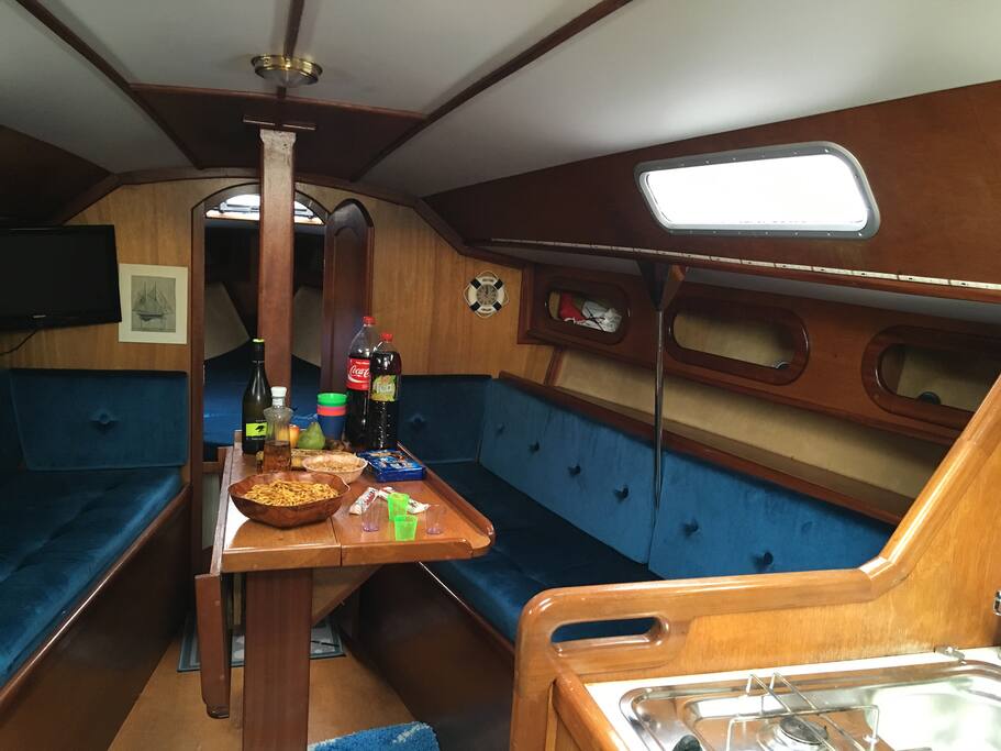 Cabin with 3 double bed