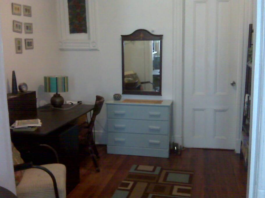 This is the adjoining room.