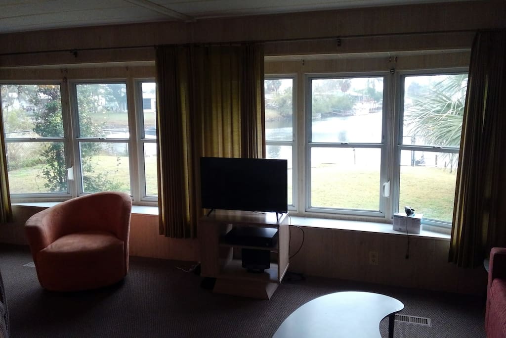 Your living room waterfront view