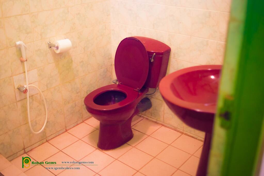 Western Styled attached Bathroom