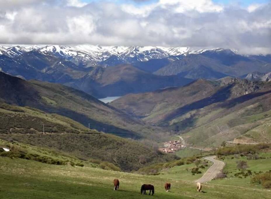 Paisaje desde el Hostal