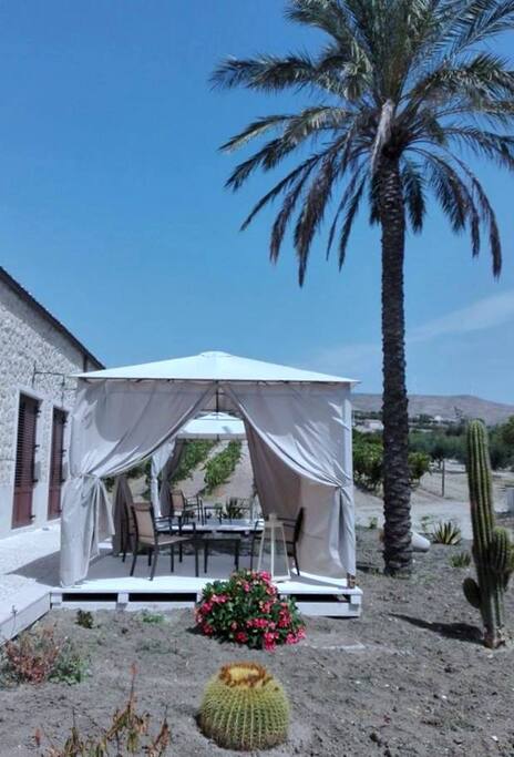 Patio in giardino