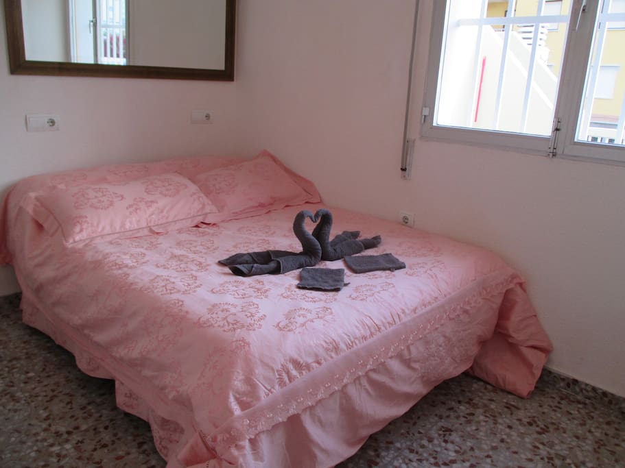 Slaapkamer 1 met 2 persoonsbed