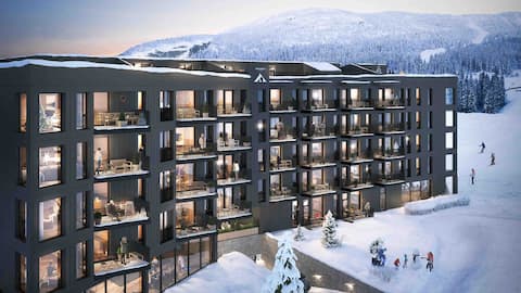 New apartment - ski in/out