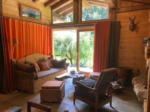 Successful Airbnb property: Charming Old Wood and Stone Chalet view Mont Blanc in Les Houches