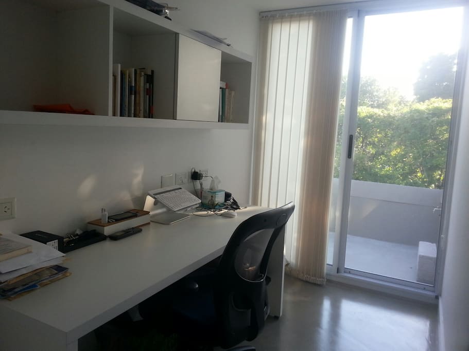 Studio on the attic full of light!