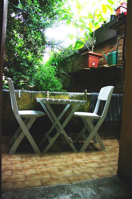 The balcony