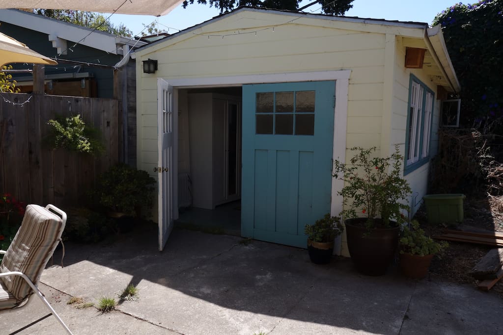 Front of our cottage