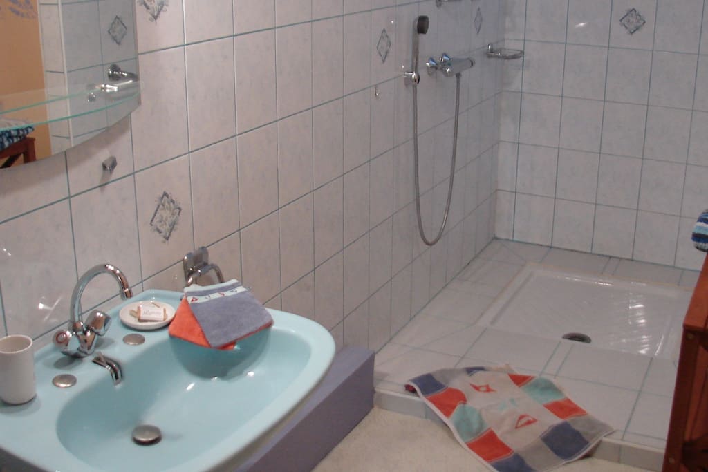 Une immense salle de bain pour toute la famille !