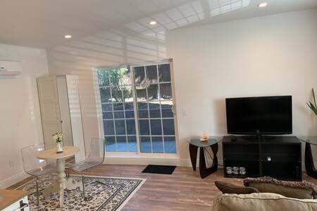 Private retreat with outdoor patio