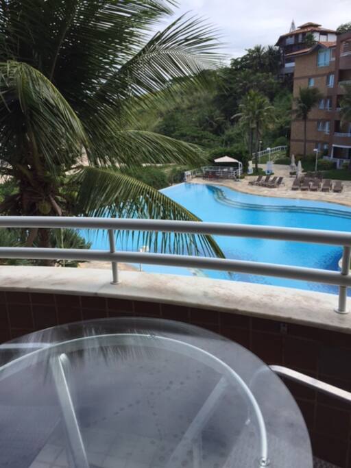 Vista mar e Piscina