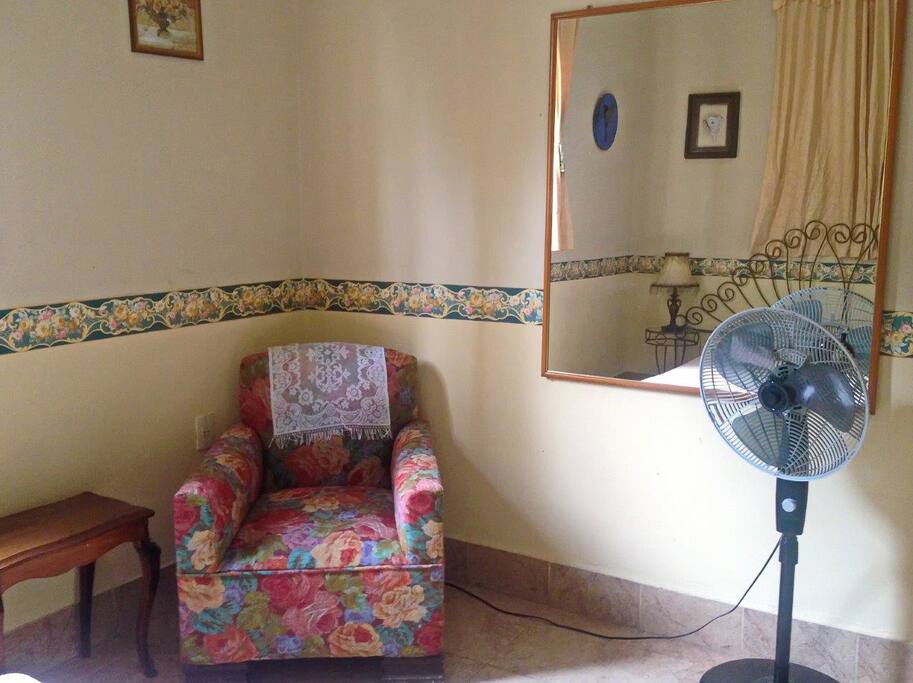 Detail of the bedroom