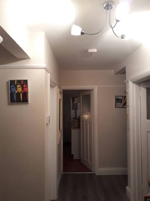 spacious hallway
