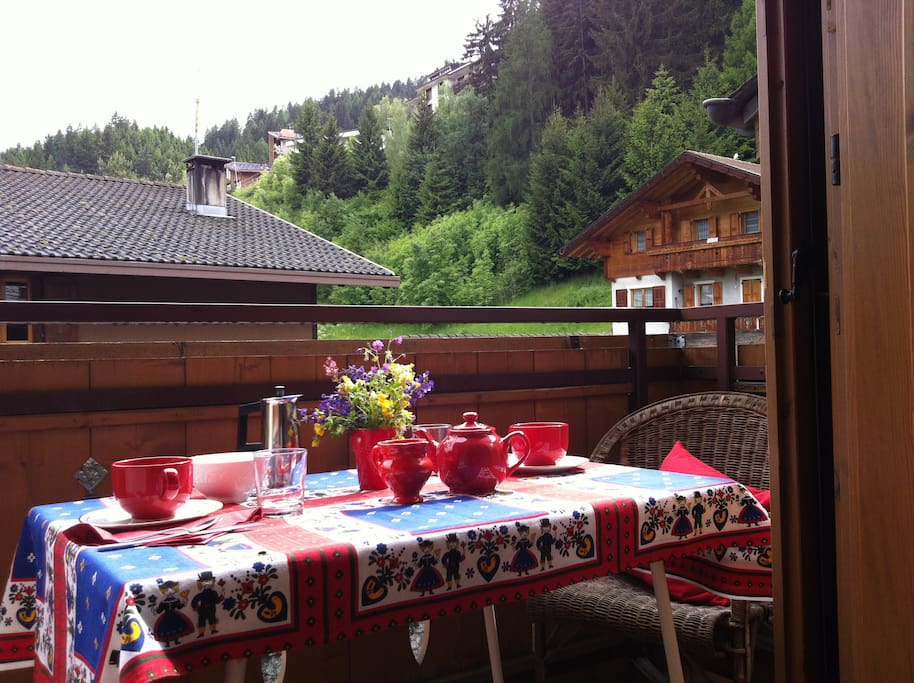colazione all'aperto