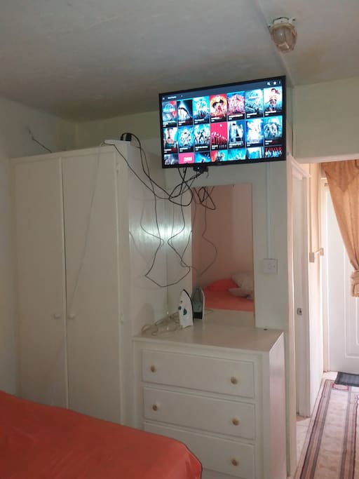 Tv with cable