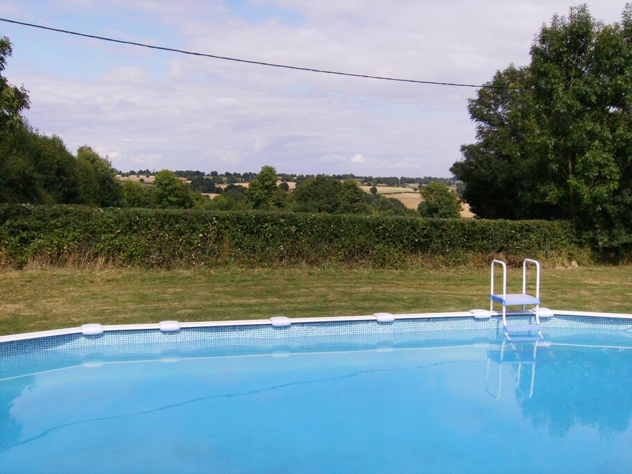 View from pool