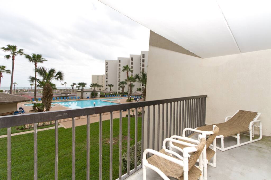 More of our private balcony