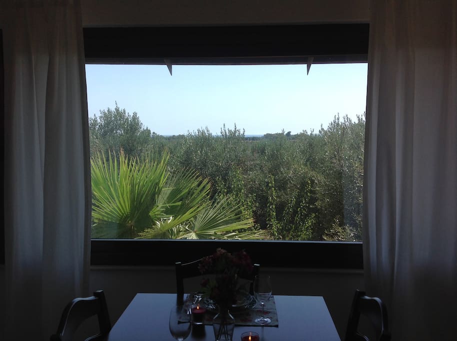 Vista panoramica dal living