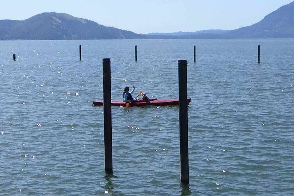 Free canoe & kayaks