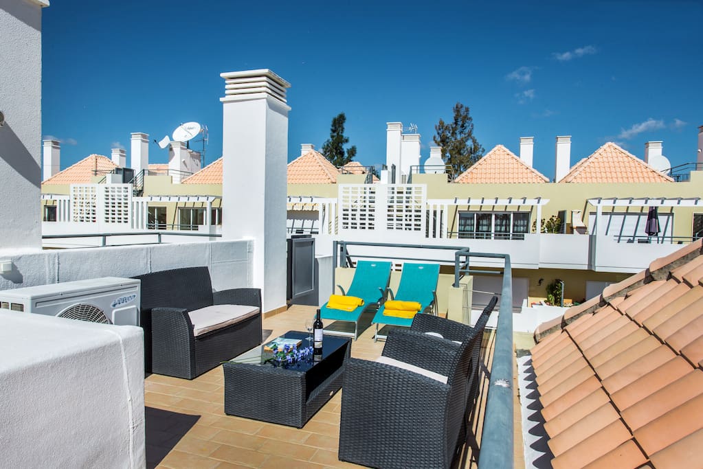 Roof terrace