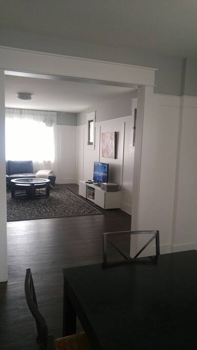 View of the large living area from the dining room!