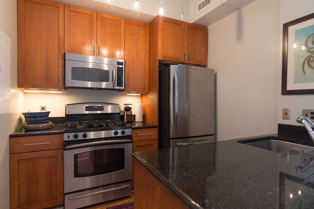 All modern appliances.