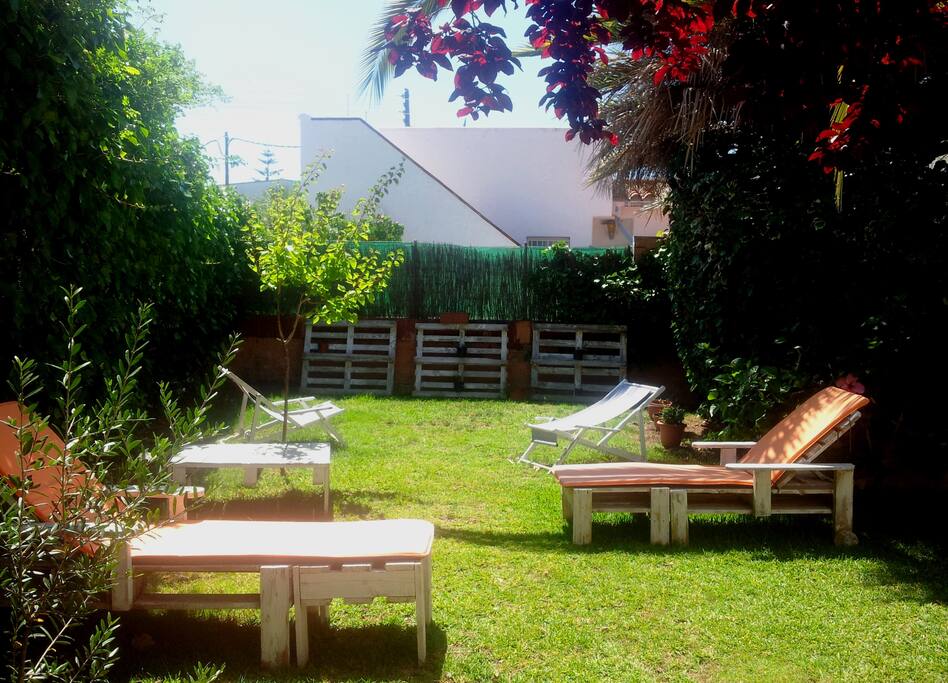 Jardín trasero