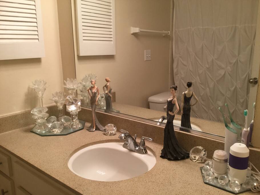 The bathroom