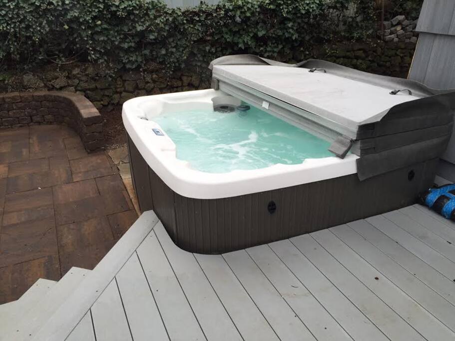New hot tub for a nice soak