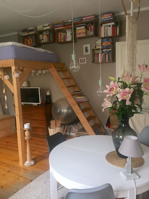 Living Room with Bunk Bed