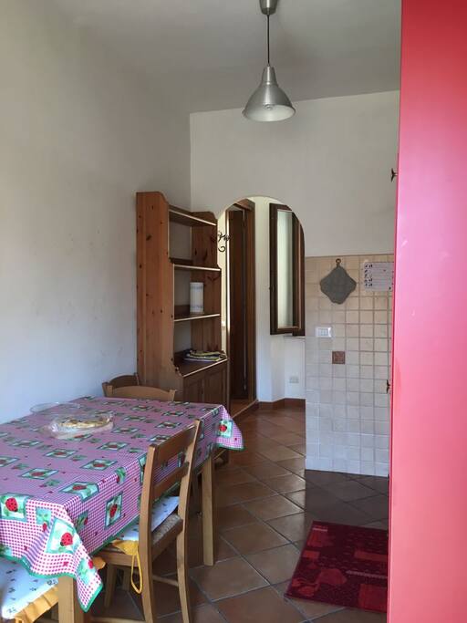 La cucina soggiorno