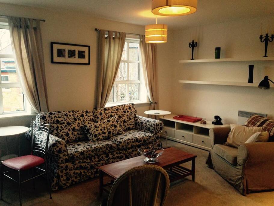 Specious lounge with kitchen
