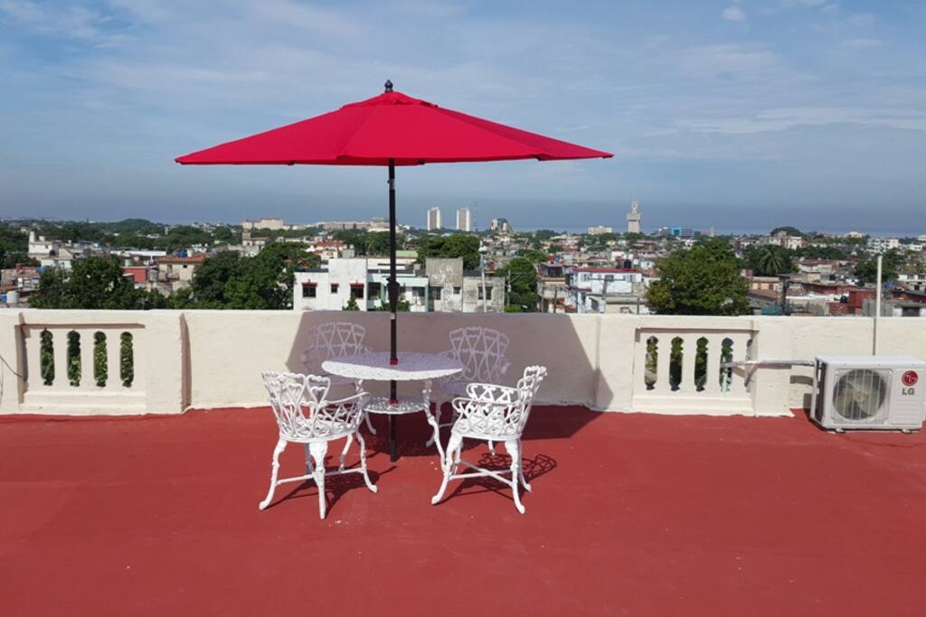 Beautiful view from the terrace