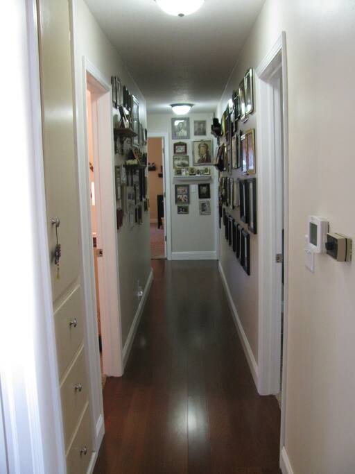 Hallway to your room.