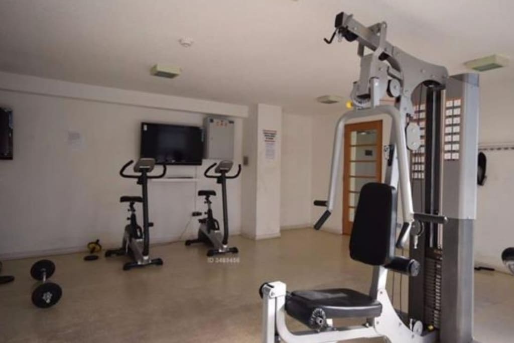 gym edificio, espacio común
